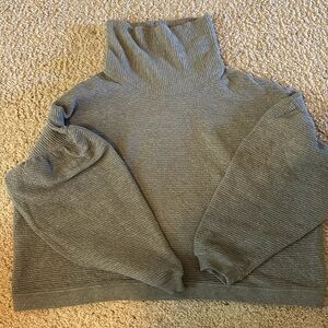 Lululemon grey ribbed pullover